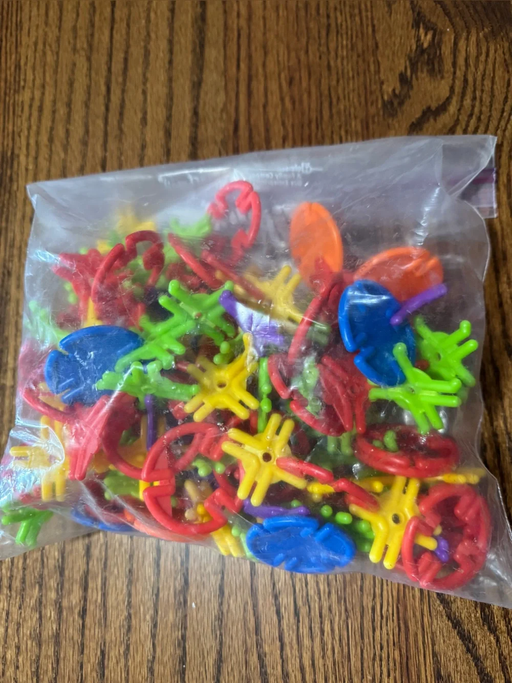 Bag of building toys